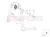 BMW Motorrad BMW 2004 F-Models F 650 GS 04 (0175,0185) Center stand