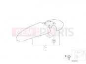 BMW Motorrad BMW 2004 F-Models F 650 GS 04 (0175,0185) Front wheel cover, lower