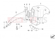 BMW Motorrad BMW 2004 F-Models F 650 GS Dakar 04 (0176,0186) Intake sound system