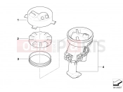 BMW Motorrad BMW 2004 F-Models F 650 GS Dakar 04 (0176,0186) Fuel pump/fuel filter