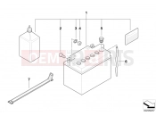 BMW Motorrad BMW 2004 F-Models F 650 GS Dakar 04 (0176,0186) Battery