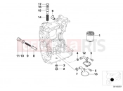 BMW Motorrad BMW 2004 R-Models 4V R 850 R 02 (0428) Lubrication system-Oil filter