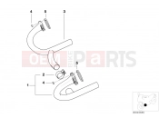 BMW Motorrad BMW 2004 R-Models 4V R 850 R 02 (0428) Exhaust manifold