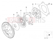 BMW Motorrad BMW 2004 R-Models 4V R 850 R 02 (0428) Clutch - single parts