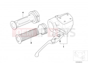 BMW Motorrad BMW 2004 R-Models 4V R 850 R 02 (0428) Handbrake lever