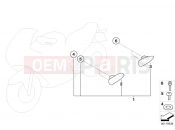 BMW Motorrad BMW 2004 R-Models 4V R 850 R 02 (0428) Luggage fixture