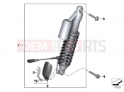 BMW Motorrad BMW 2015 R-Models K5x R 1200 GS (0A01, 0A11) Spring strut, ESA, front