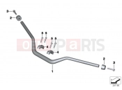 BMW Motorrad BMW 2015 R-Models K5x R 1200 GS (0A01, 0A11) Handlebar