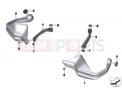 BMW Motorrad BMW 2015 R-Models K5x R 1200 GS (0A01, 0A11) Hand protector