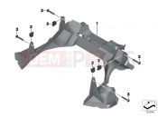 BMW Motorrad BMW 2015 R-Models K5x R 1200 GS (0A01, 0A11) Fork protection cover