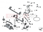 BMW Motorrad BMW 2015 R-Models K5x R 1200 GS (0A01, 0A11) Seat bench locking system