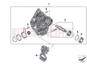 BMW Motorrad BMW 2015 R-Models K5x R 1200 GS Adve. (0A02, 0A12) Shift control housing cover