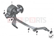 BMW Motorrad BMW 2015 R-Models K5x R 1200 GS Adve. (0A02, 0A12) Windshield adjustment, mechanical