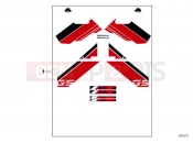BMW Motorrad BMW 2015 R-Models K5x R 1200 GS Adve. (0A02, 0A12) Sticker set 'GS'