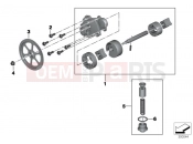 BMW Motorrad BMW 2015 R-Models K5x R 1200 RT (0A03, 0A13) Oil pump pressure regulator valve