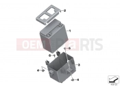 BMW Motorrad BMW 2015 R-Models K5x R 1200 RT (0A03, 0A13) Auxiliary battery, special-purpose veh.