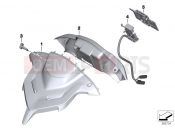 BMW Motorrad BMW 2015 R-Models K5x R 1200 RT (0A03, 0A13) Retrofit GPS preparations