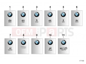 BMW Motorrad BMW 2015 K models 6-cylinder K 1600 GT (0601,0611) Operating instructions, radio
