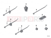 BMW Motorrad BMW 2015 K models 6-cylinder K 1600 GT (0601,0611) Engine wiring harness bracket