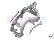 BMW Motorrad BMW 2015 K models 6-cylinder K 1600 GT (0601,0611) Main frame