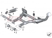 BMW Motorrad BMW 2015 K models 6-cylinder K 1600 GT (0601,0611) Center stand
