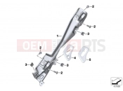 BMW Motorrad BMW 2015 K models 6-cylinder K 1600 GT (0601,0611) Case holder