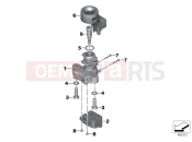 BMW Motorrad BMW 2015 K models 6-cylinder K 1600 GT (0601,0611) Ign.switch/steer.lock / mount.part EWS3