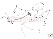 BMW Motorrad BMW 2015 K models 6-cylinder K 1600 GT (0601,0611) Various wiring harnesses