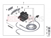 BMW Motorrad BMW 2015 K models 6-cylinder K 1600 GT (0601,0611) Set, supplementary wire, starter