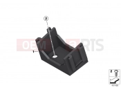 BMW Motorrad BMW 2015 K models 6-cylinder K 1600 GT (0601,0611) Bracket for relay