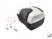 BMW Motorrad BMW 2015 K models 6-cylinder K 1600 GT (0601,0611) Touring Topcase