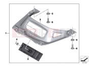 BMW Motorrad BMW 2015 K models 6-cylinder K 1600 GT (0601,0611) Floor lighting