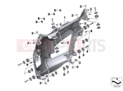 BMW Motorrad BMW 2015 C-Models C evolution (0C03) Headlight mount