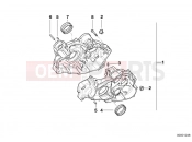 BMW MOTORRAD F 650 94 (0161) Engine housing mounting parts