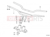 BMW MOTORRAD F 650 94 (0161) Handle bar/mounting