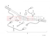 BMW MOTORRAD F 650 94 (0161) Retrofit kit, heated handle
