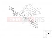 BMW MOTORRAD F 650 94 (0161) Tension struts with mounting
