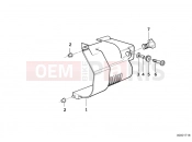 BMW Motorrad BMW 1994 R-Models 4V R 850 R 94 (0401,0406) Starter cover/mount