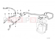 BMW Motorrad BMW 1994 R-Models 4V R 850 R 94 (0401,0406) Brake pipe front ABS