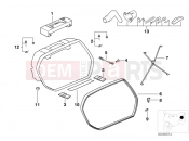 BMW Motorrad BMW 1994 R-Models 4V R 850 R 94 (0401,0406) System case/single components