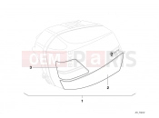 BMW Motorrad BMW 1994 R-Models 4V R 850 R 94 (0401,0406) Installing set moulding rocker panel