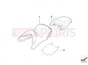 BMW Motorrad BMW 1994 R-Models 4V R 850 R 94 (0401,0406) Adjustable bench seat