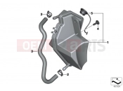BMW Motorrad BMW 2017 R-Models K5x R 1200 GS Adve. (0A02, 0A12) Expansion tank
