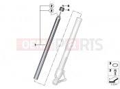 BMW Motorrad BMW 2017 R-Models K5x R 1200 GS Adve. (0A02, 0A12) Stanchion
