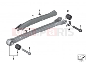 BMW Motorrad BMW 2017 R-Models K5x R 1200 GS Adve. (0A02, 0A12) Paralever brace