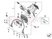 BMW Motorrad BMW 2017 R-Models K5x R 1200 GS Adve. (0A02, 0A12) Retrofit GPS preparations