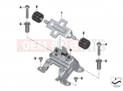 BMW Motorrad BMW 2017 R-Models K5x R 1200 RT (0A03, 0A13) Front seat-vertical seat adjuster