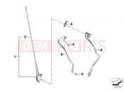BMW Motorrad BMW 2017 R-Models K5x R 1200 RT (0A03, 0A13) Antenna audio system