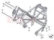BMW Motorrad BMW 2017 R-Models K5x R 1200 RS (0A05, 0A15) Main frame
