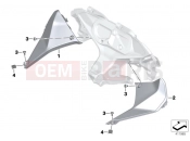 BMW Motorrad BMW 2017 R-Models K5x R 1200 RS (0A05, 0A15) Internal cover